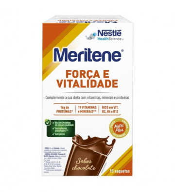 Meritene Chocolat Cart Po X 15