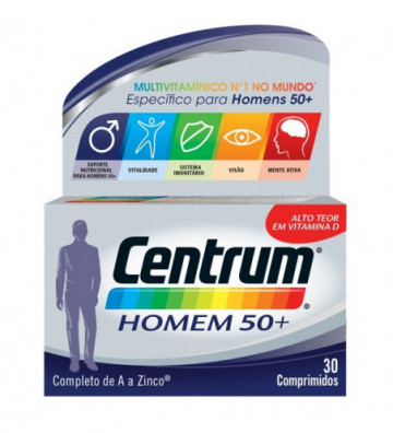 Centrum Homem 50+ X 30 Cp