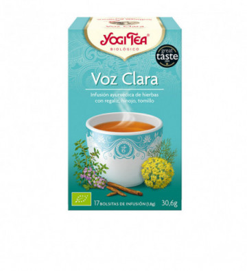 Yogi Tea Bio Cha Voz Clara...