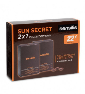 Sensilis Sun Secr 2X1 Caps